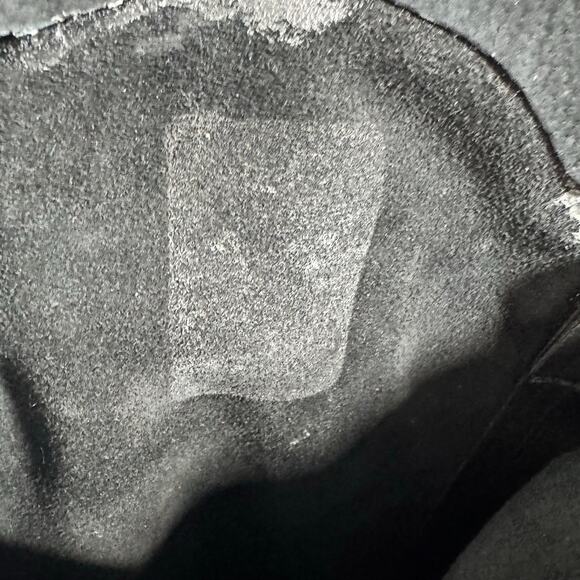 Free People Banks Over The Knee Suede Boot Women 7.5 Black Western Boho - Picture 5 of 11